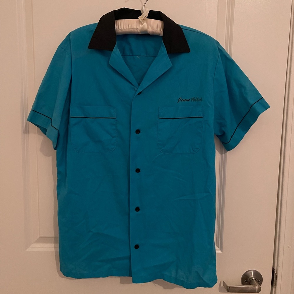 VINTAGE bowling shirt